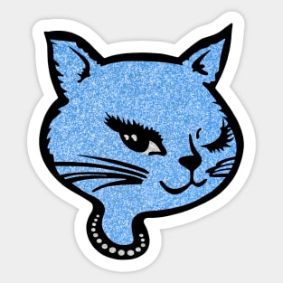 Winking Cat (vers. B) Sticker